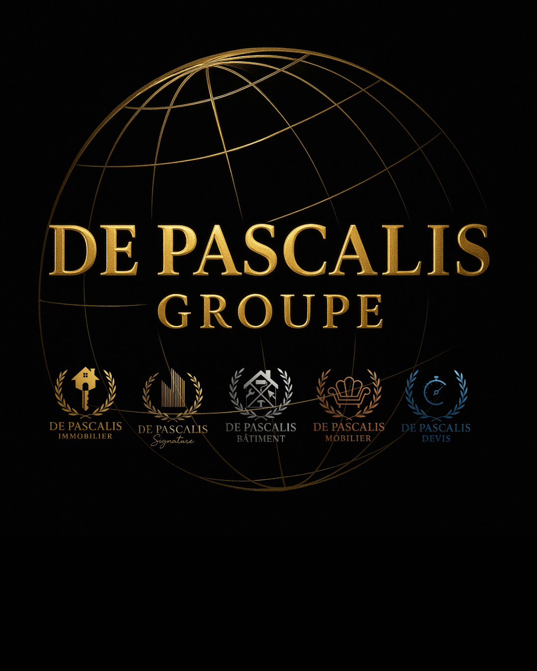 Logo De Pascalis Groupe - Entreprise multicompétences de rénovation